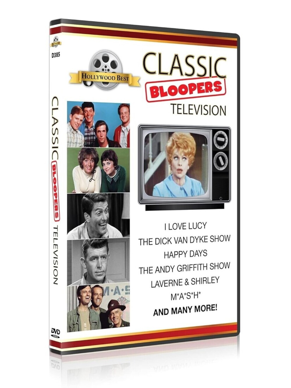 Classic Bloopers: Television (DVD) Film Comedy Henry Winkler William Shatner NEW